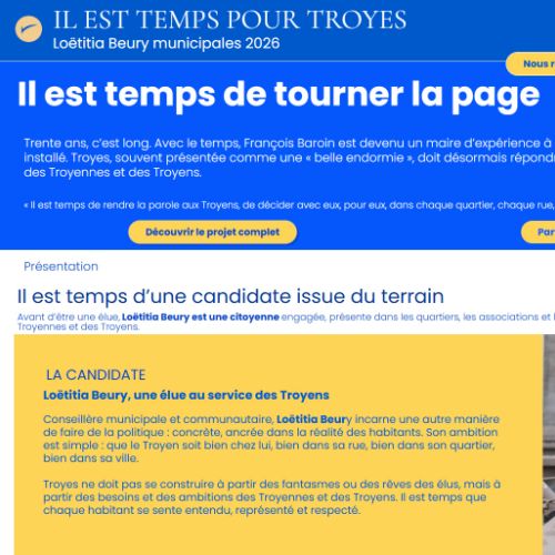 Il est temps de tourner la page avecLoetitia Beury